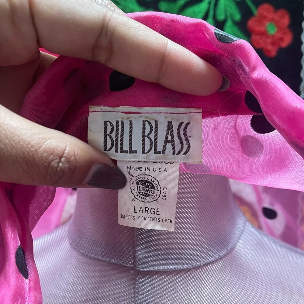 Vintage Bill Blass Sheer Oversized Button Up - Picture 4 of 8